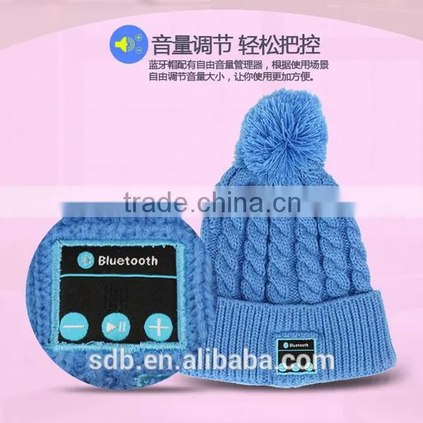 Wireless Smart Bluetooth Music Hat Hard Hat Speakers Bluetooth Beanie Hat Winter Hat Cap