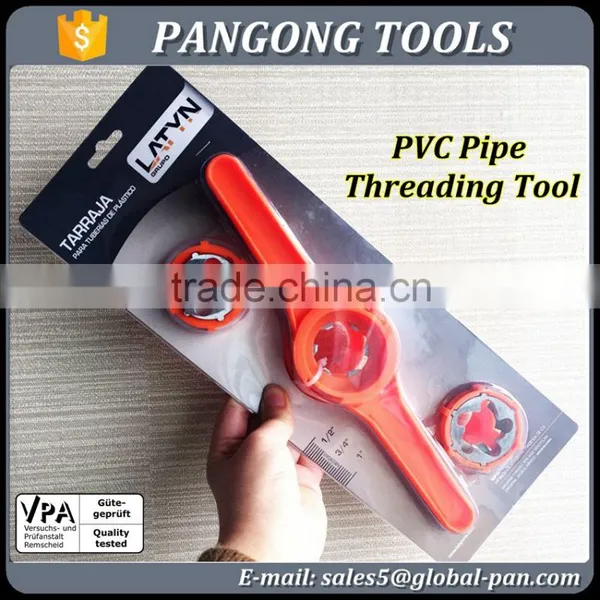 6PCS PVC Pipe Die Set,tap and Die Tool , PVC Pipe Threading Tool photo-2