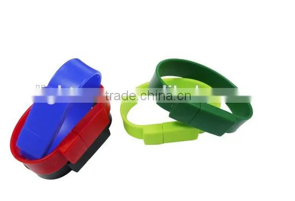 Plastic Attach Bracelet Usb Flash Drive for Female photo-3