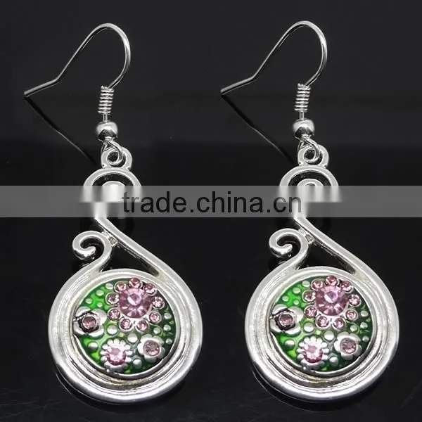 Attractive Snap Button Jewelry Double Snap Button for Earrings With High Quality
