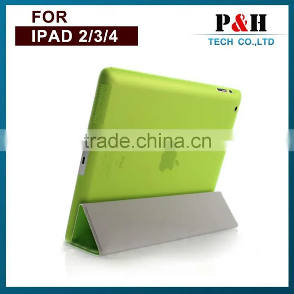 Universal 4 Folding PC+PU Waterproof Case for Ipad 2 3 4 photo-3