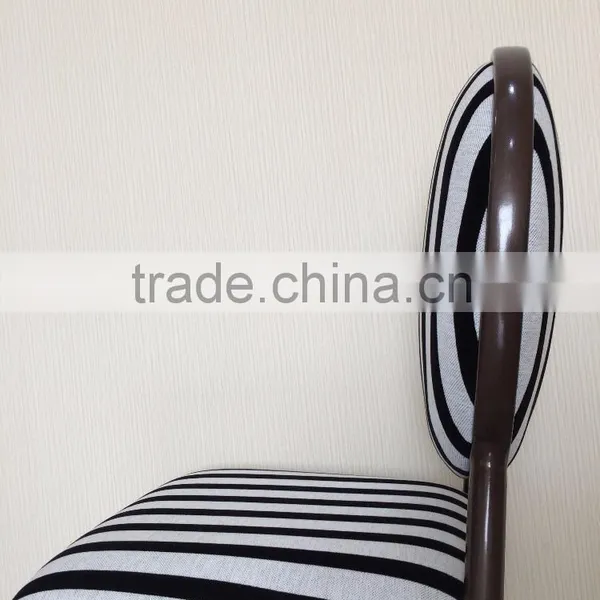 Wholesale Upholstered Wooden Oval Back Dining Chair Modern HB-683 Quality Choice photo-4