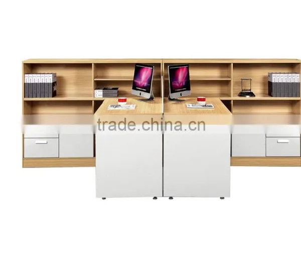 Modern 6 Person Workstation , Knock Down Furniture,office Workstation for 6 Person photo-3