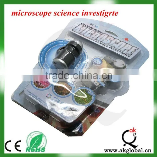 Mobile Phone Microscope High Quality Science Investigate Mini Digital CellScope Loupe Pocket Magnifier Microscope photo-6