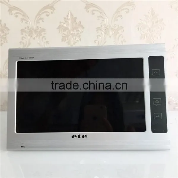9" TFT-LCD Screen ETE Door Unlock Intercom System Video Door Phone Automatic Door Bell photo-2