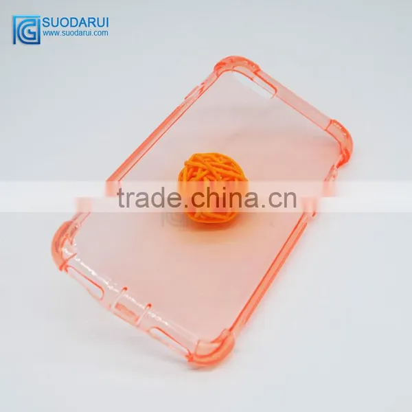 Soft Clear Gel Drop Detection TPU Case For Apple Iphone 7 Cover photo-2