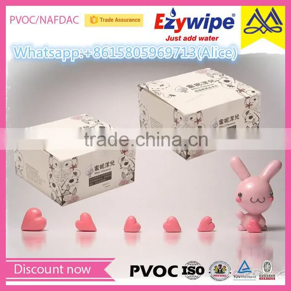 Coin Compressed Magic Towel, OEM Brand Round Facial Tissues, Soft Fabric Compressed Napkin Quality Choice