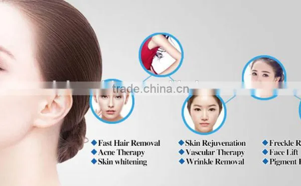 CE Approval Opt Shr Hair Removal e Light Ipl Portable photo-3