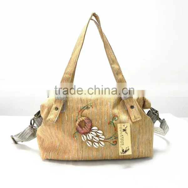 New Peacock Design Shoulder Bag With Long Handle