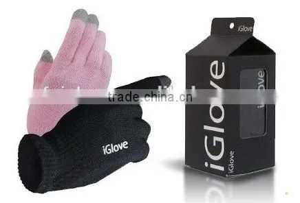 Mobile Phone 3 Fingers Screen Touch Gloves Igloves for IPhone 6 photo-5