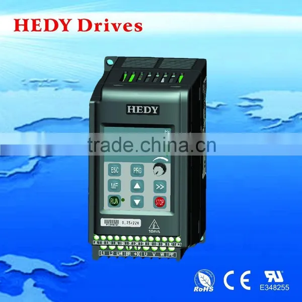 50hz/60hz 0.4kw ac Drive 0.5hp Vfd for Fan and Water Pump