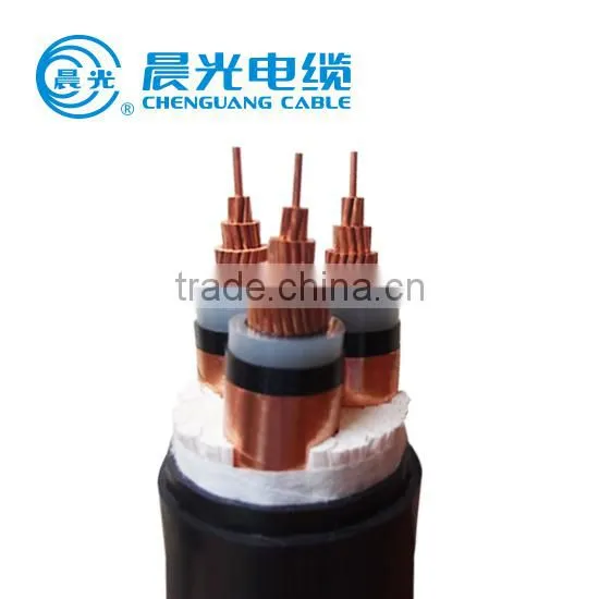 6-35kV Medium Voltage Fire Retardant Alumium Conductor XLPE Insulated PVC Sheathed Power Cable Electrical Wires Cable Z(K)-YJLV photo-2