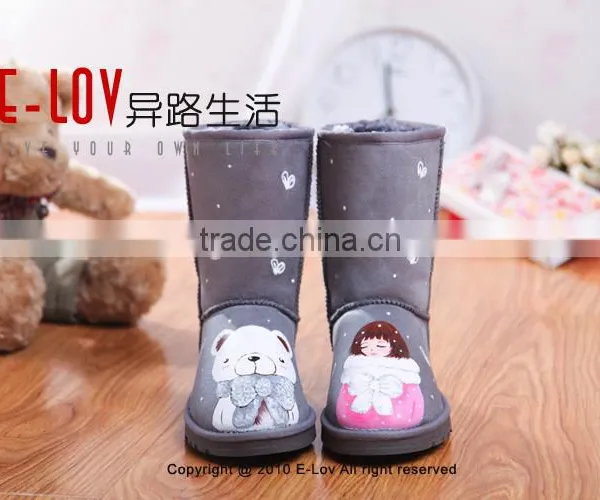 NO.U002G Latest Design Women Winter Shoes/Women Shoes Winter/Ladies Winter Shoes photo-5