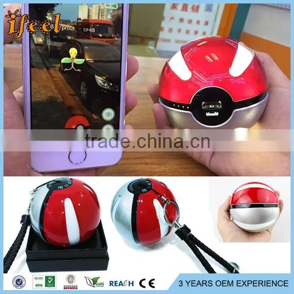 Ifeel Factory Spot Sales 10000mah Pokemon Poke Ball Rohs Power Bank With LED Light Quality Choice Supplier's Ch photo-5