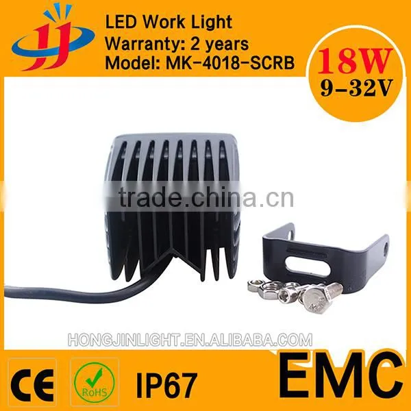 Good Performance 18W LED Work Light Motorcycle ATV 4 Inch Waterproof Led Lights for Cars photo-2
