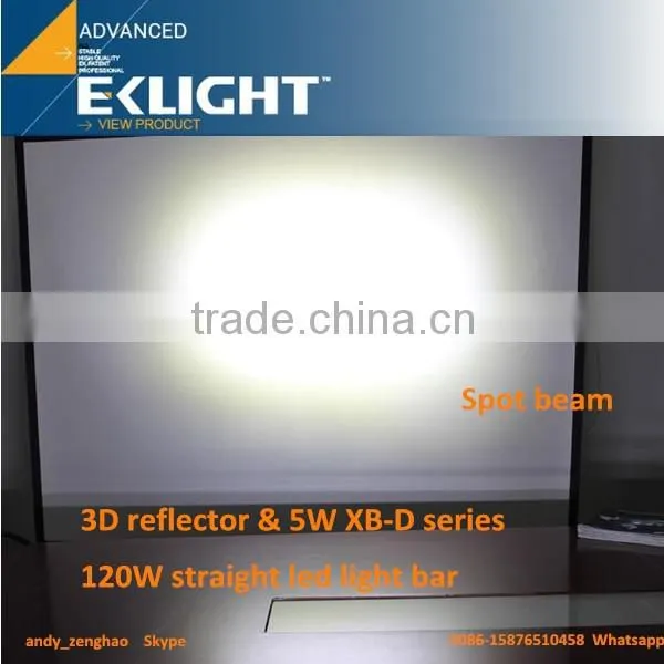 High Brightness 3D Reflector LED Light Bar 60W 90W 120W 150W 180W Led Light Bar for Cars photo-4