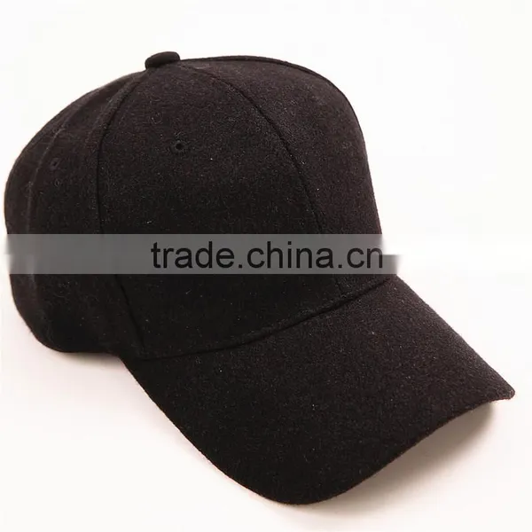 Blank Wool 5 Panel Trucker Hats Wholesale photo-2