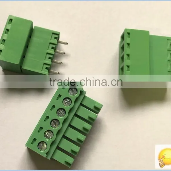 Factory Price Green Pcb Terminal Connector 3.50 3.81 5.08mm Electric Screw Clamp Terminal Block photo-2