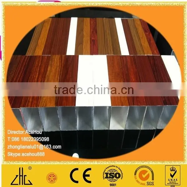 WOW!!!20 Years AL6061-T5/AL6063-T5 Extruded Grey Wood Grain Outdoor Products Profiles Aluminium /aluminum Fence Board Railing photo-3