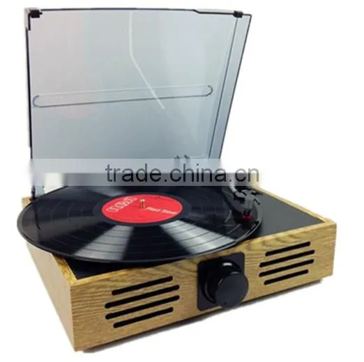 Rain Lane Retro Turntable Vinyl Player With USB Turntable photo-4