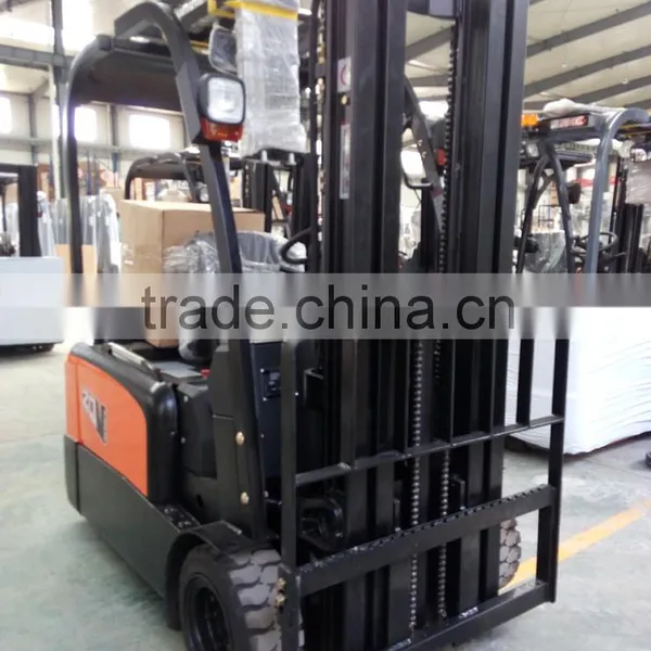 2 Ton Three Wheel Full Electric Forklift With Charger With Battery photo-4