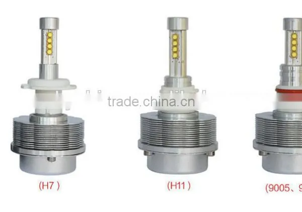 2015 Brand New 30w 3000lm 12v 24v H1/H3/H4/H7/H8/H9/H11/9005/9006 2S High Power Led Headlight Bulb photo-2