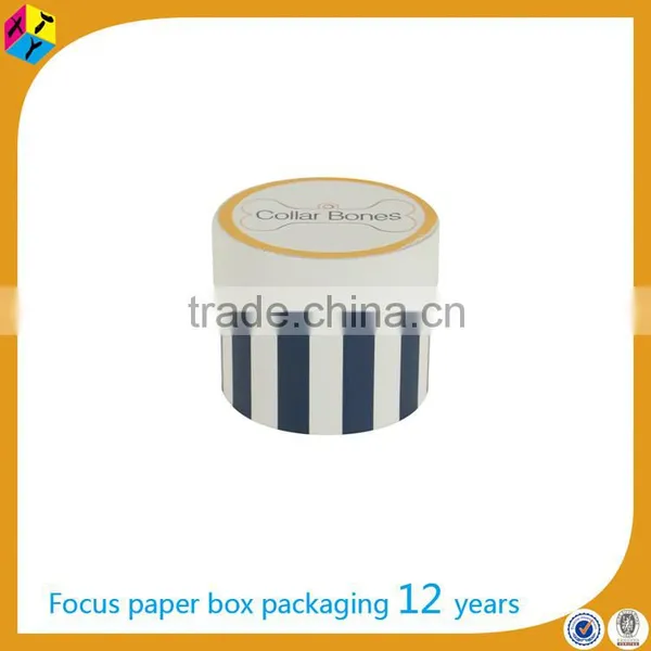 Cardboard Gift Round-shaped Paper Jewelry Box photo-3