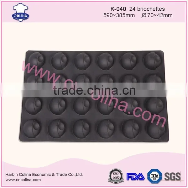 LFGB Standard Big Cake Pan Silicone Baking Cake Mould photo-2