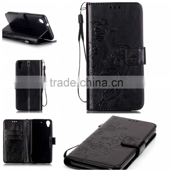 Phone Cover Crazy Horse Pull Wax Pattern PU Leather Case For HTC M9 Mobile Phone Case photo-2