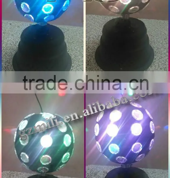 2015 Lowest Price Rolling RGB Magic Crystal Christmas Balls Light photo-2