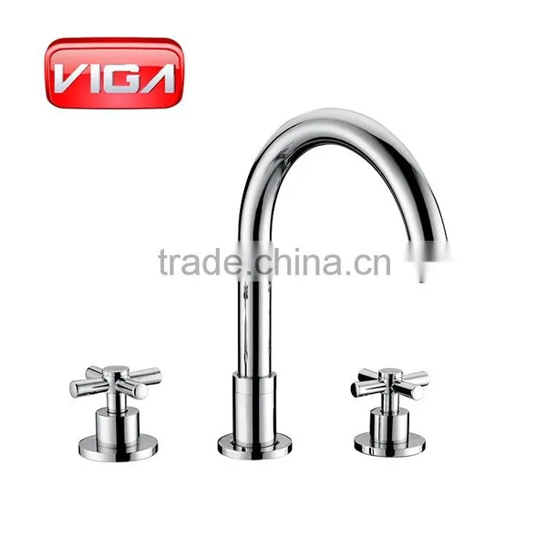 VIGA Malta Series Shower Faucet Brass Shower Mixer Single Lever Chrome Toilet Shower Mixer photo-3