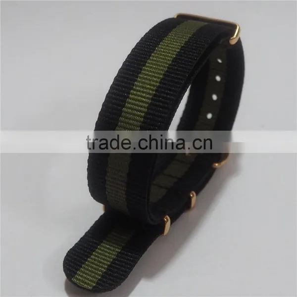 Low MOQ Gold Hardware Custom Printed DW Nato Strap 20mm photo-6