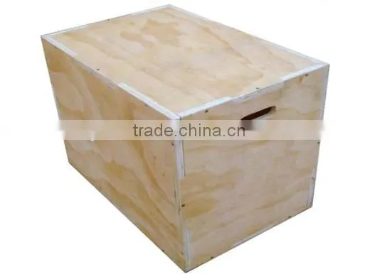 Gym Equipment Plyo Jump Wooden Boxes/Plyometric Boxes In Fitness photo-3
