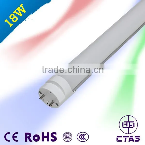 Competitive Price Tubo Led CE RoHS 18W 2ft t8 Led Tube CRI>80 100lm/w Free Pom Korea Tube8 Led Light 12 m t8 Sex Red Tub