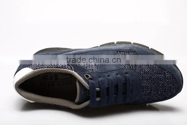Chinese Supplier High Quality Breathable Sports Tall Men Shoes photo-4