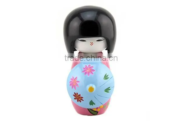 Wholesale Natural Wooden Japanese Kokeshi Gift Dolls photo-2