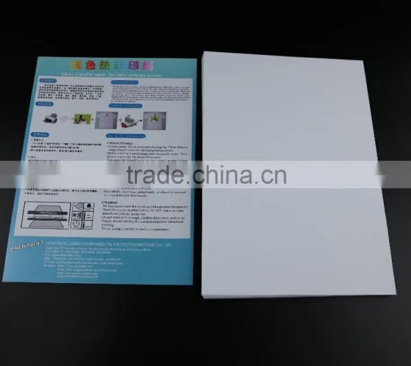 Light t Shirt Heat Transfer Paper A4 Size for Cotton photo-2