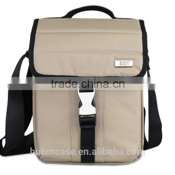 Beige Tablet Messenger Bag for Men 10.1 Inch Tablet Case Shockproof Case for Tablet photo-2