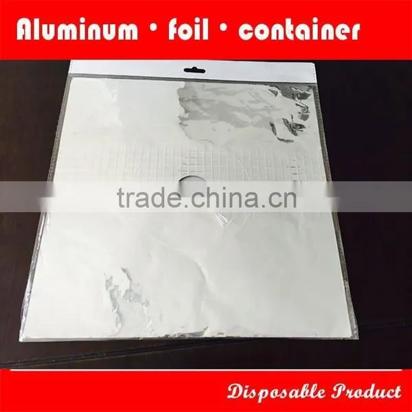 Square Household Aluminium FoilGas Stove Protector photo-2