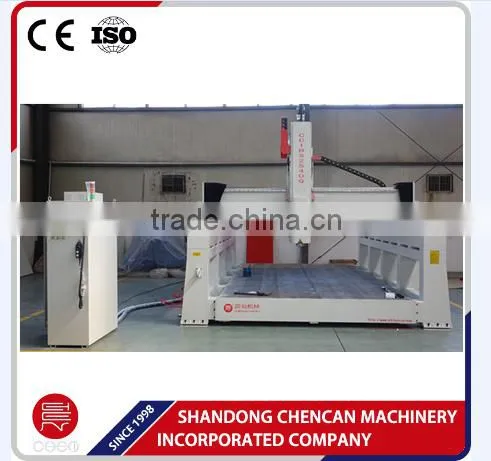 CC-SF2040Q-3S 3 Axis Wood and Foam Molding Cnc Router With Steel Plate Table photo-2