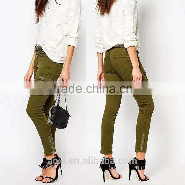 Fashion Design Elastic Waist Straight Pattern Fancy Print Girls Casual Long Pants photo-5