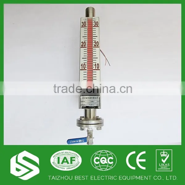 Best Quality Control Magnetic Level Gauge/diesel Fuel Tank Level Gauge