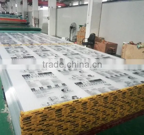 Opal Translucent Doublewall Polycarbonate pc Roof Sheet photo-5