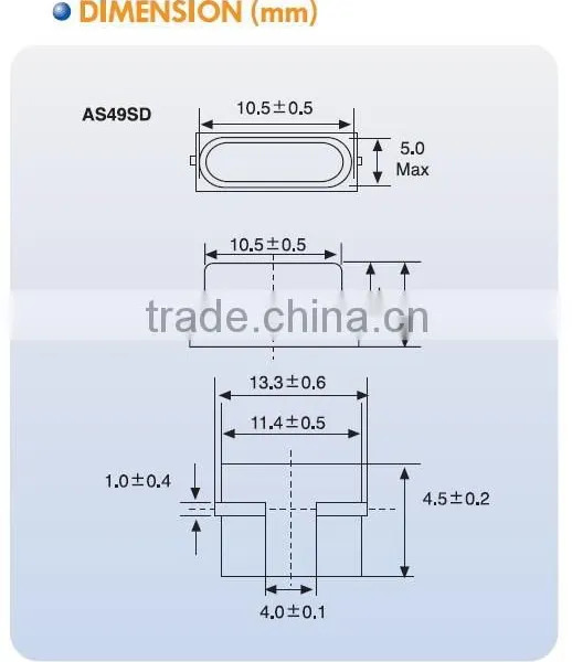 HC-49US/SMD Quartz Crystal-Wearable Device photo-2