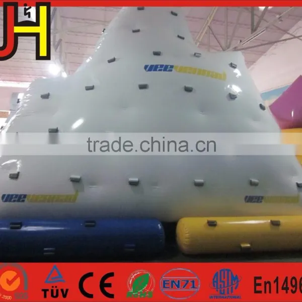 0.9mm PVC Tarpaulin Floating Inflatable Water Iceberg For Sale photo-2