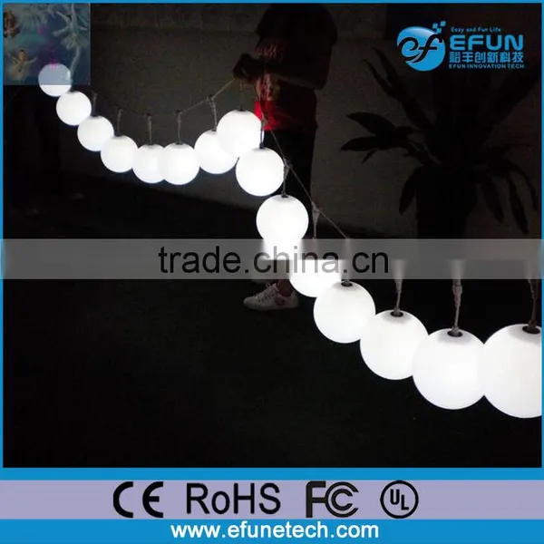 Outdoor Illuminated Led Floating Ball Light,rgb Color Changing Led Atmosphere Sphere Pendant Lighting photo-2