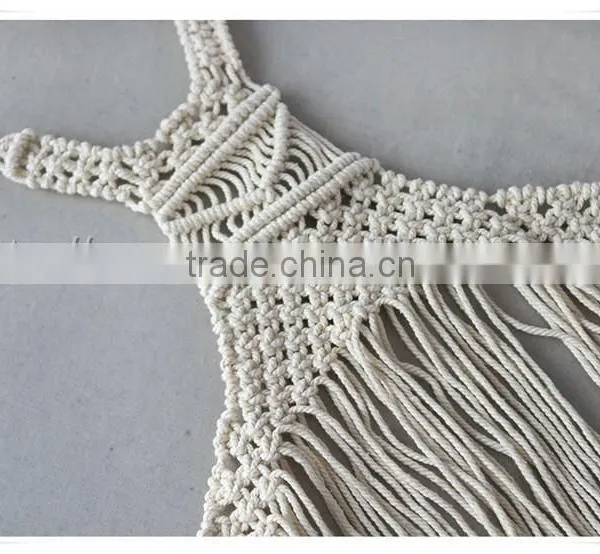 Wholesale Latest Design Knitted Natural Necktrim Crochet Neckline for Wommen Clothes photo-4