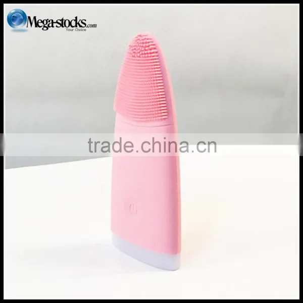 OEM Waterproof Mini Silica Gel Wash Face Machine Facial Skin Cleansing Device photo-3