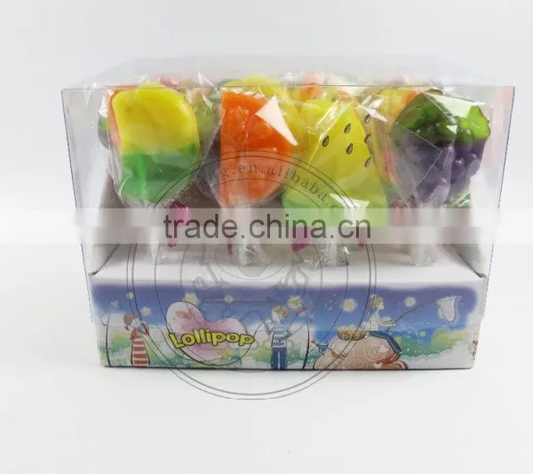 Fruit Shape Candy Pop Lollipop Manufacturers photo-2