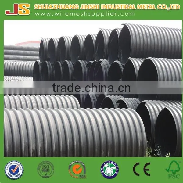 HDPE Steel Belt Reinforced Spirally Corrugated Pipe, HDPE Corrugated Pipe photo-5